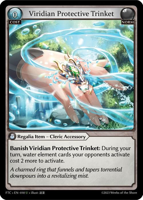 Viridian Protective Trinket - Fractured Crown (FTC)
