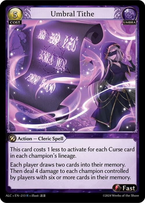 Umbral Tithe - Alchemical Revolution (ALC)