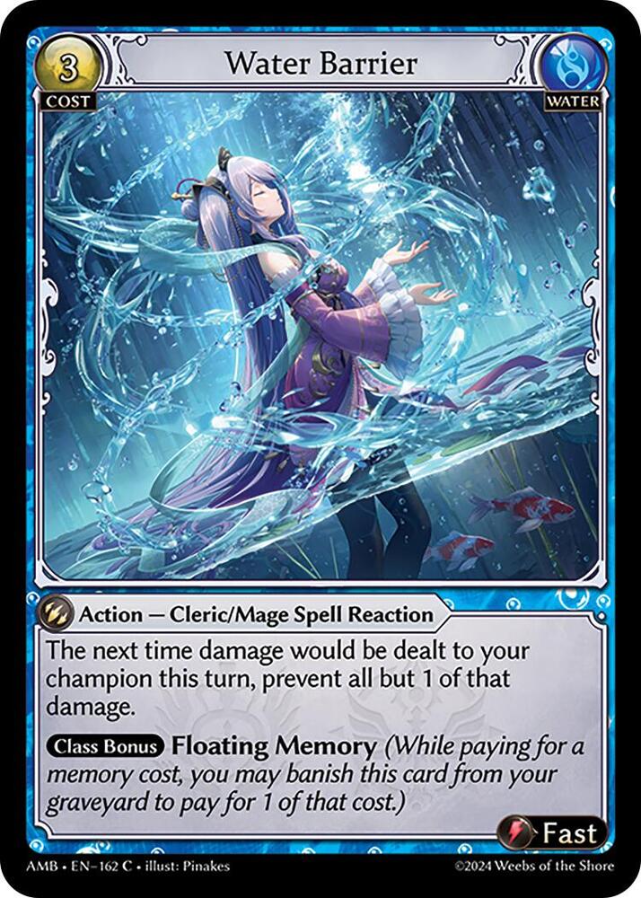 (FOIL) Water Barrier - Mortal Ambition (AMB1E)