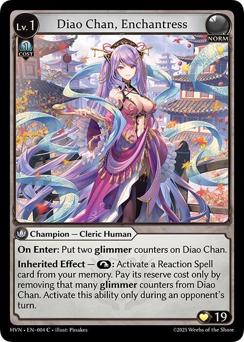 Diao Chan, Enchantress - Abyssal Heaven (HVN)