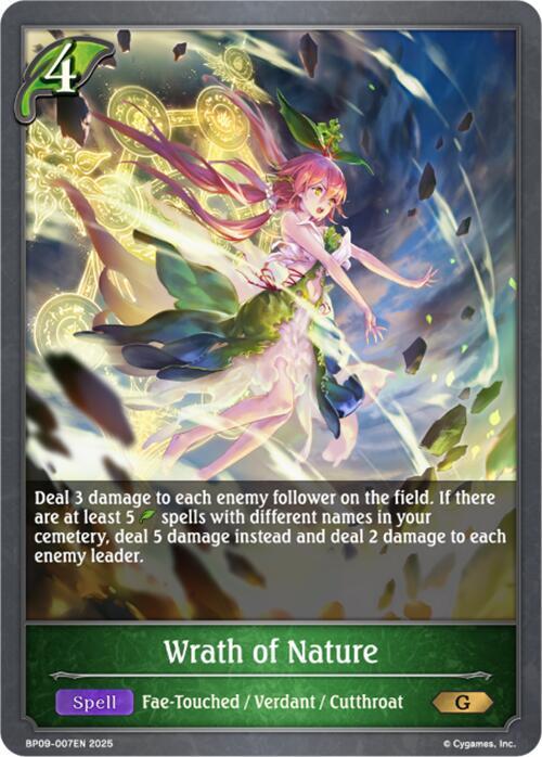 Wrath of Nature - BP09: Duet of Dawn and Dusk (BP09)