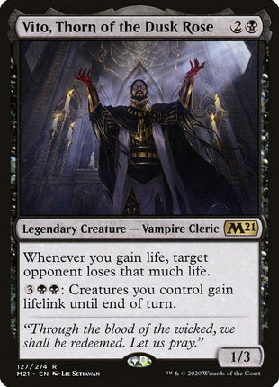 Vito, Thorn of the Dusk Rose [M21 - 127]