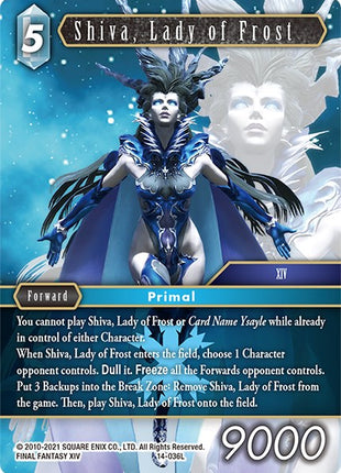 Shiva, Lady of Frost