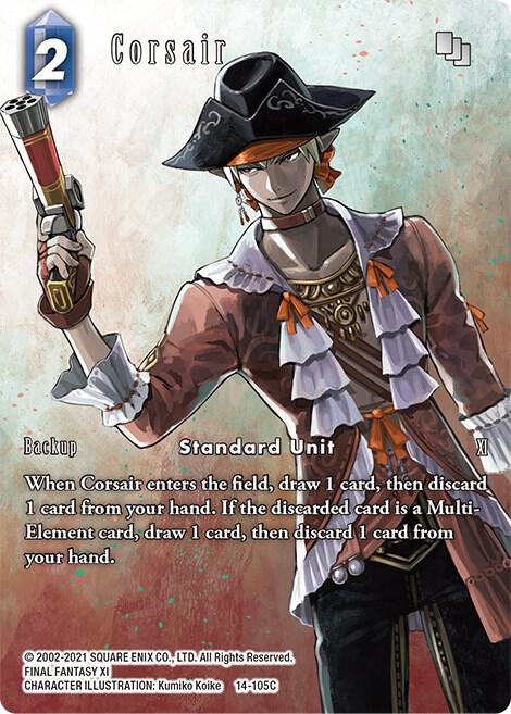 Corsair (Full Art) - Opus XIV: Crystal Abyss (OP14)