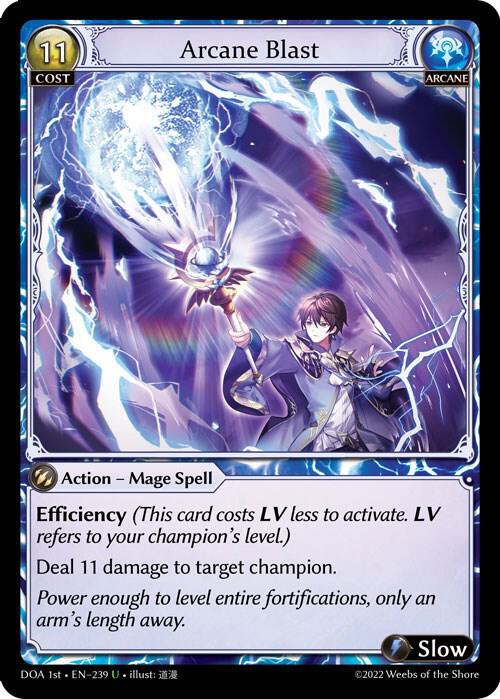 Arcane Blast - Dawn of Ashes 1st Edition (DOA 1st)