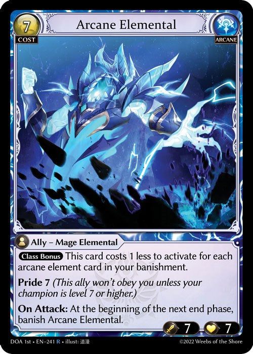 Arcane Elemental [DOA 1st - 241]
