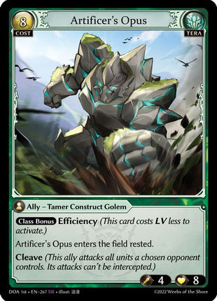 Artificer's Opus [DOA 1st - 267]