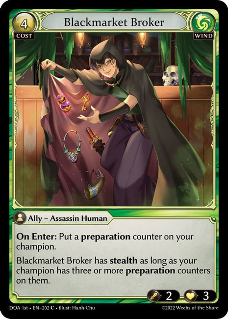 Blackmarket Broker [DOA 1st - 202]
