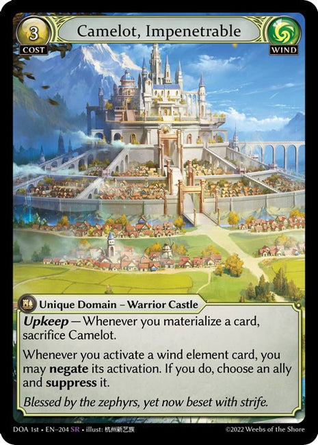 Camelot, Impenetrable [DOA 1st - 204]