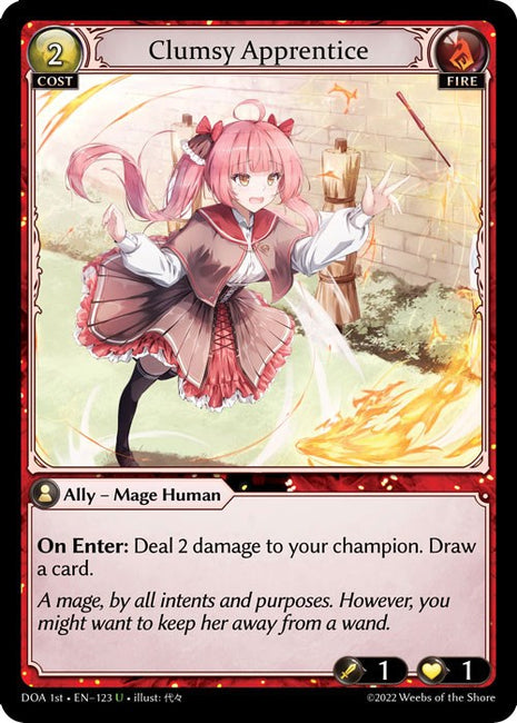 Clumsy Apprentice [DOA 1st - 123]