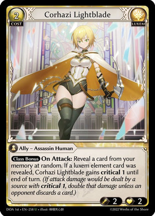 Corhazi Lightblade [DOA 1st - 258]