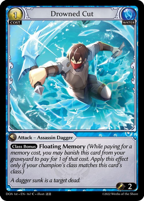 Drowned Cut [DOA 1st - 167]