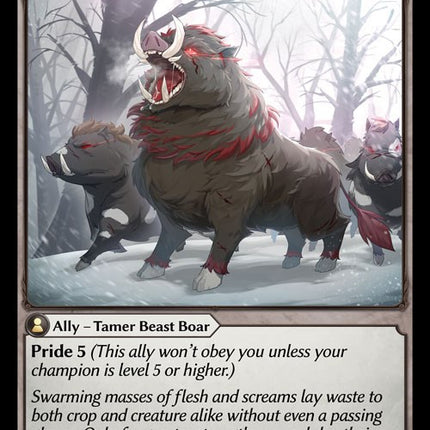 Enraged Boars