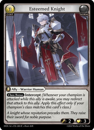 Esteemed Knight