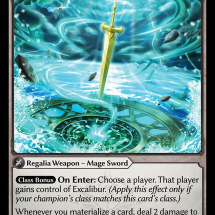 Excalibur, Cursed Sword