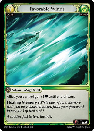 Favorable Winds [DOA 1st - 213]