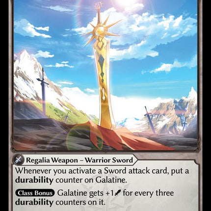 Galatine, Sword of Sunlight