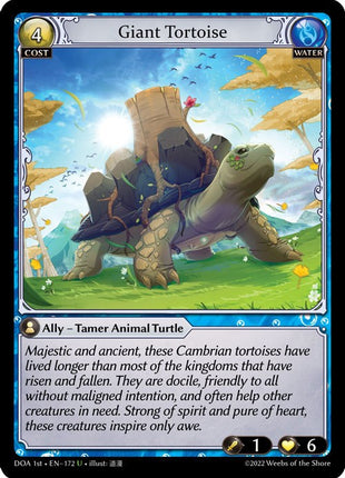 Giant Tortoise [DOA 1st - 172]
