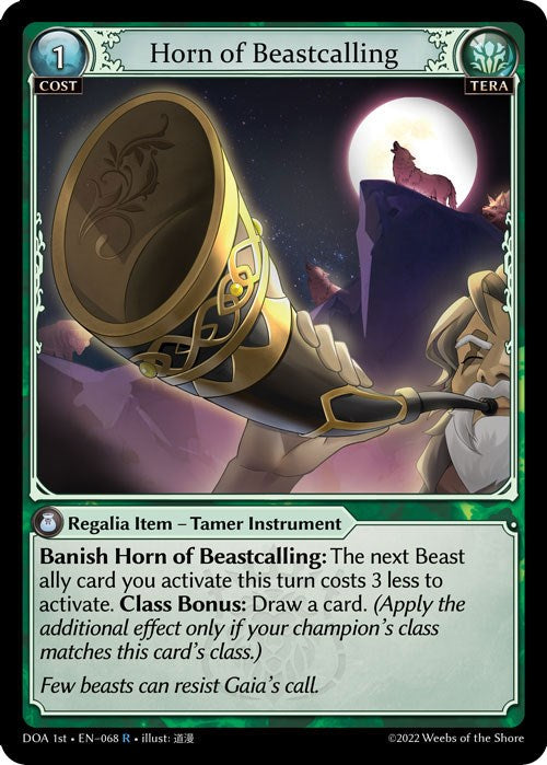 Horn of Beastcalling [DOA 1st - 068]