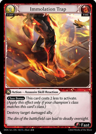 Immolation Trap [DOA 1st - 142]