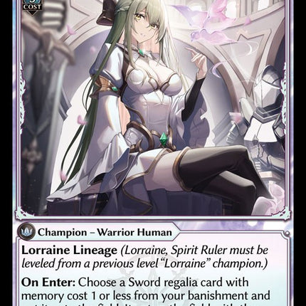 Lorraine, Spirit Ruler