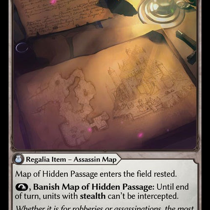 Map of Hidden Passage