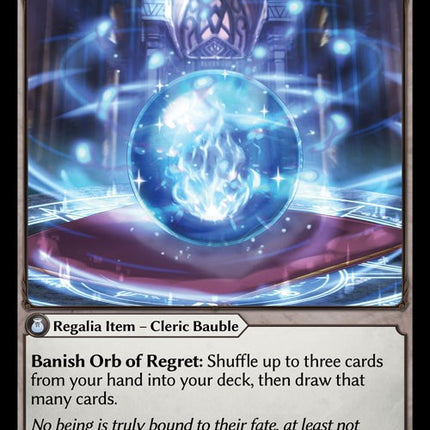 Orb of Regret