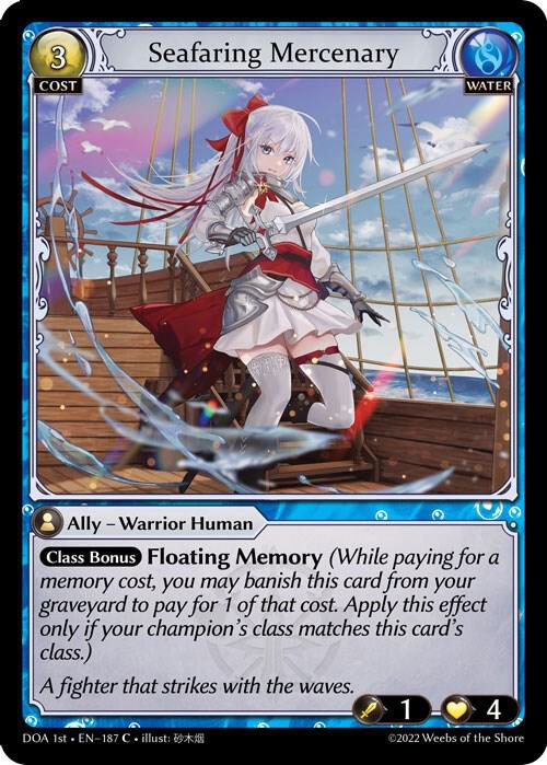 Seafaring Mercenary - Dawn of Ashes 1st Edition (DOA 1st)