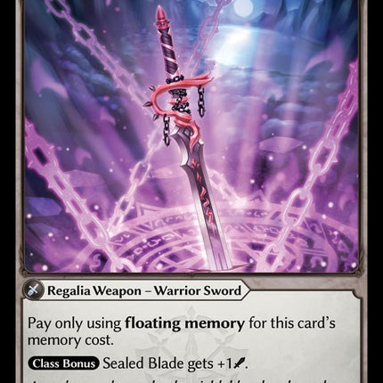 Sealed Blade