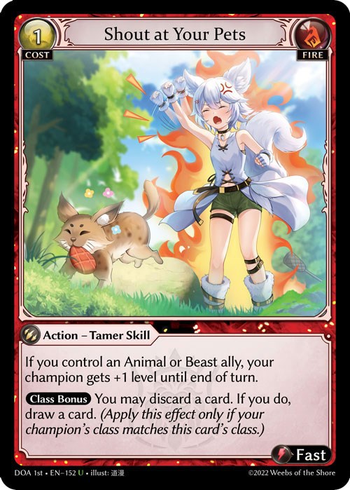 Shout at Your Pets [DOA 1st - 152]