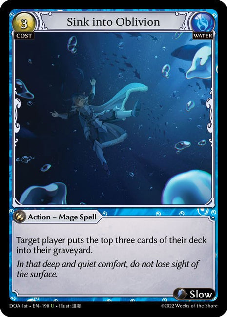 Sink into Oblivion [DOA 1st - 190]