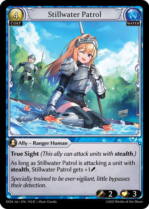 (FOIL) Stillwater Patrol - Dawn of Ashes 1st Edition (DOA 1st)