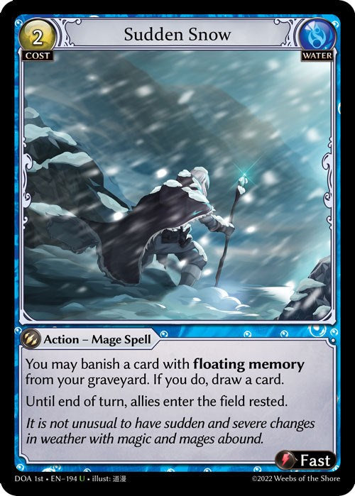 Sudden Snow [DOA 1st - 194]
