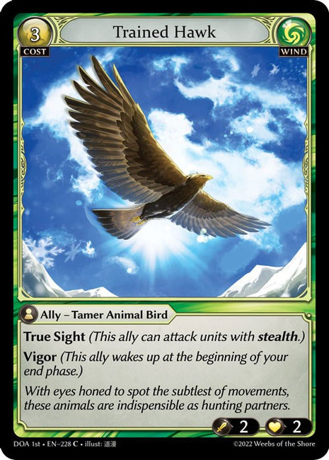 Trained Hawk [DOA 1st - 228]
