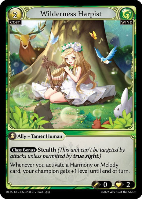 Wilderness Harpist [DOA 1st - 230]