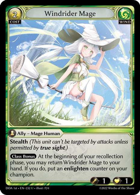 Windrider Mage [DOA 1st - 232]