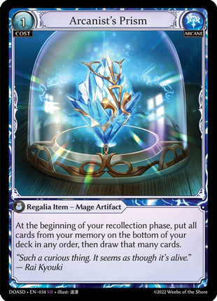 Arcanist's Prism [DOASD - 034]