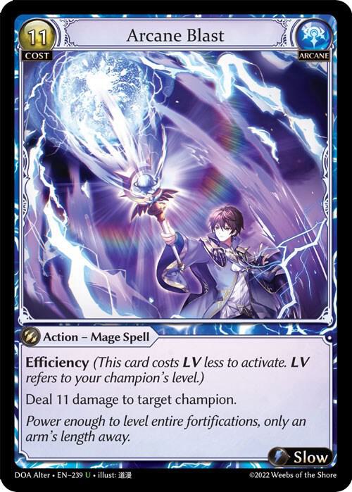 Arcane Blast - Dawn of Ashes Alter Edition (DOA Alter)