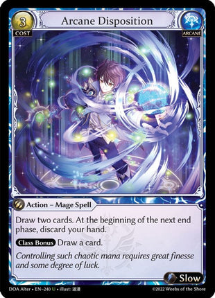 Arcane Disposition [DOA Alter - 240]