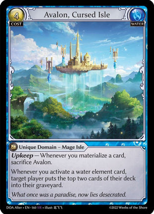 Avalon, Cursed Isle [DOA Alter - 160]