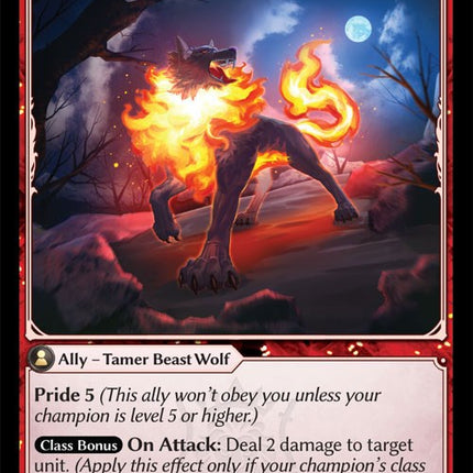 Blazing Direwolf [DOA Alter - 119]