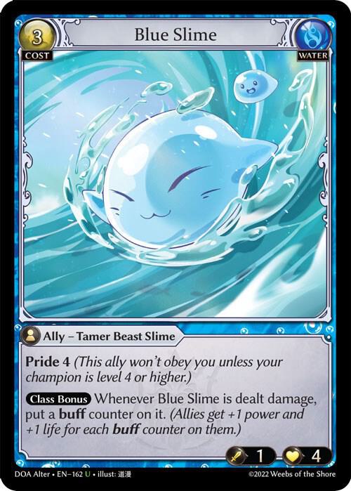 Blue Slime - Dawn of Ashes Alter Edition (DOA Alter)