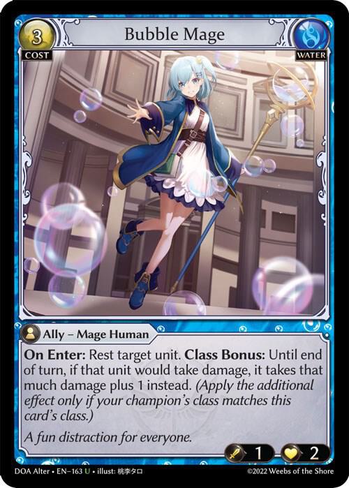 Bubble Mage - Dawn of Ashes Alter Edition (DOA Alter)
