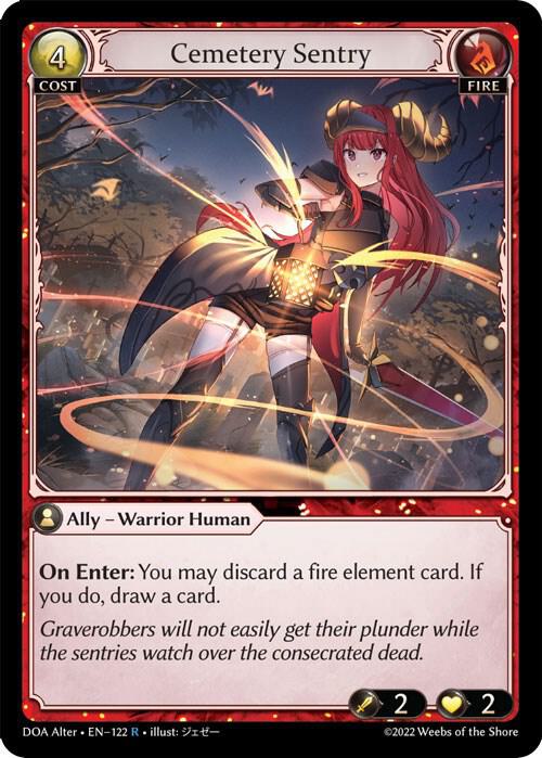Cemetery Sentry - Dawn of Ashes Alter Edition (DOA Alter)