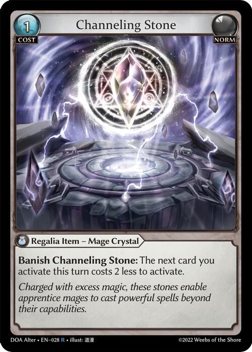 Channeling Stone - Dawn of Ashes Alter Edition (DOA Alter)