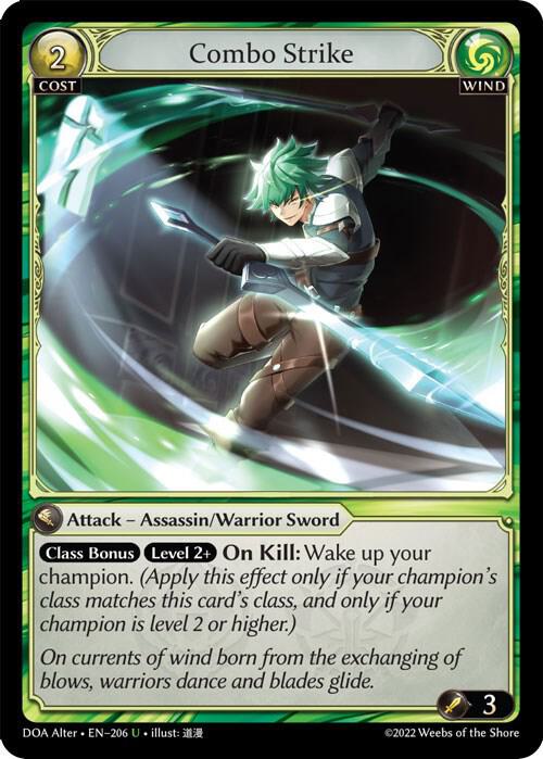 (FOIL) Combo Strike - Dawn of Ashes Alter Edition (DOA Alter)