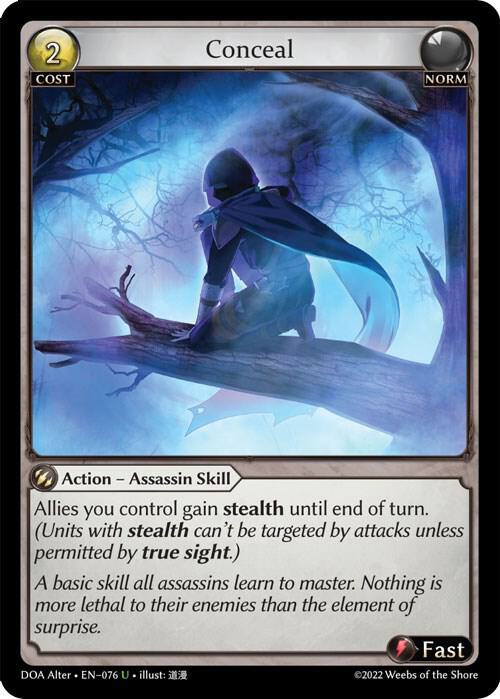 Conceal - Dawn of Ashes Alter Edition (DOA Alter)