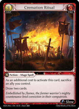 Cremation Ritual [DOA Alter - 126]
