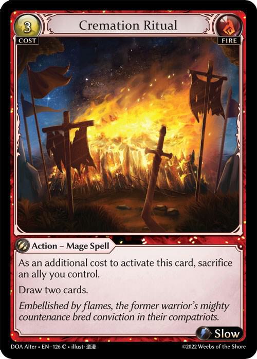 Cremation Ritual - Dawn of Ashes Alter Edition (DOA Alter)