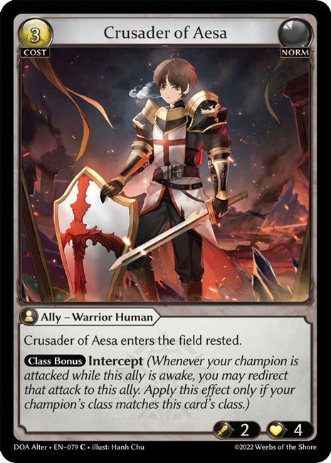 Crusader of Aesa [DOA Alter - 079]